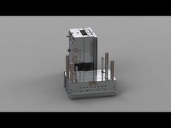 Górna pokrywa przezroczystego pojemnika do dezynfekcji (1*1) / zimny kanał / forma trójpłytowa nr 23770