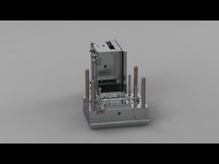 Przezroczysta dolna pokrywa pojemnika do dezynfekcji (1*1) / zimny kanał / forma trójpłytowa nr 23771