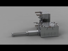 Przezroczysta uniwersalna nakrętka zabezpieczająca na pokładzie (1*4)/gorący kanał/forma trójpłytowa nr 23915